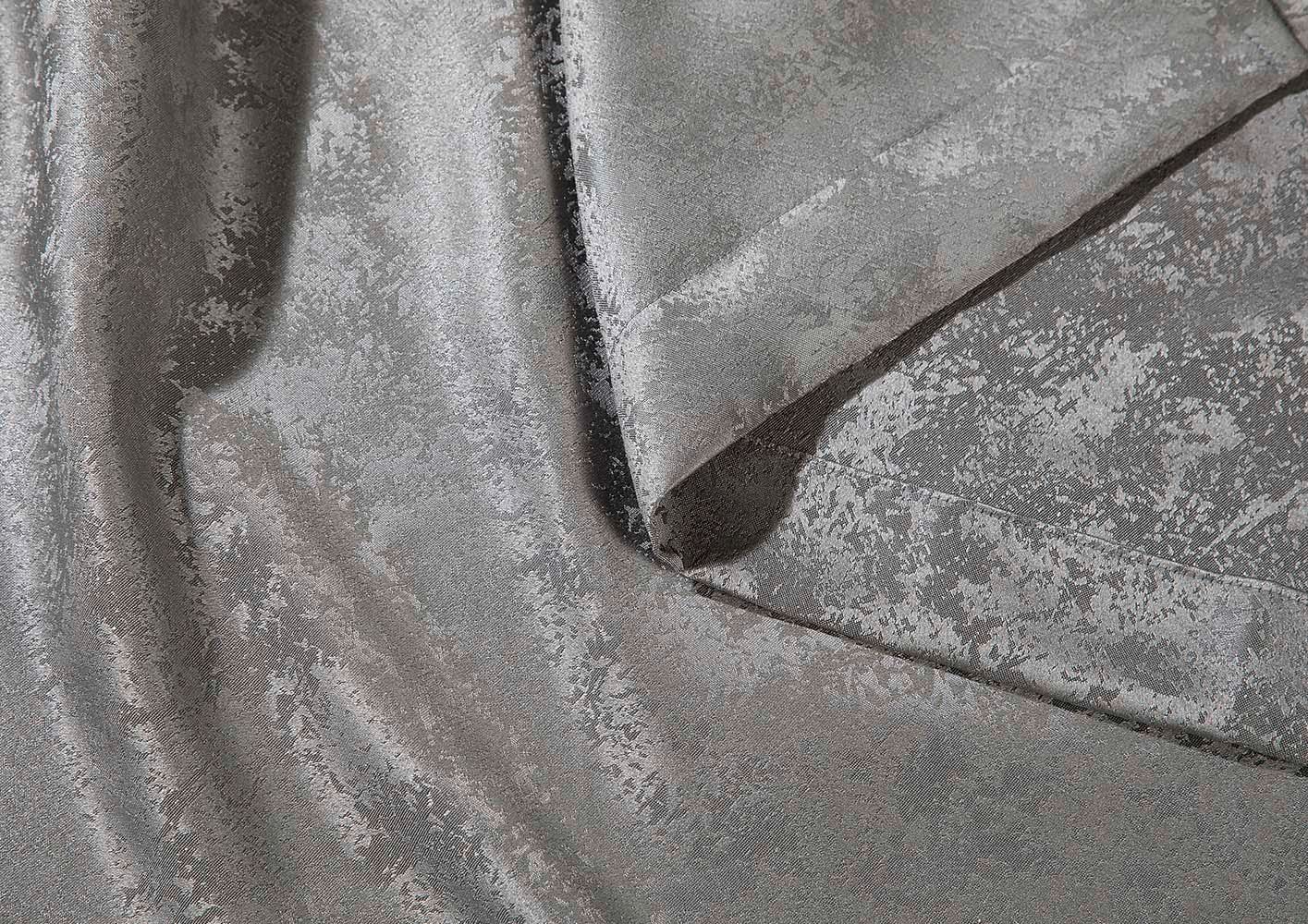 Vorhang »Brillant Meliert« Grau 4
