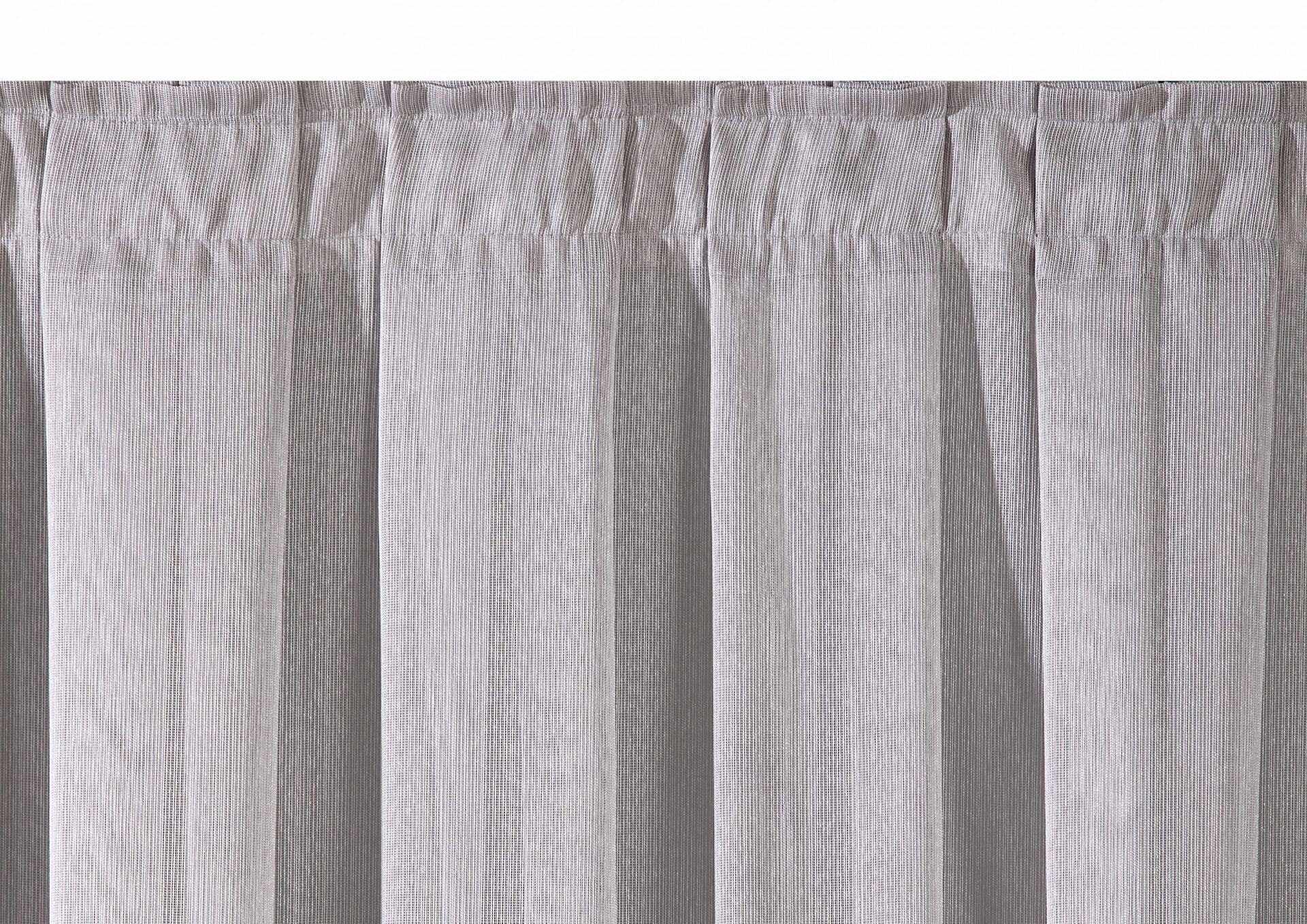 Gardine »Struktur« Grau | DecoHome 4