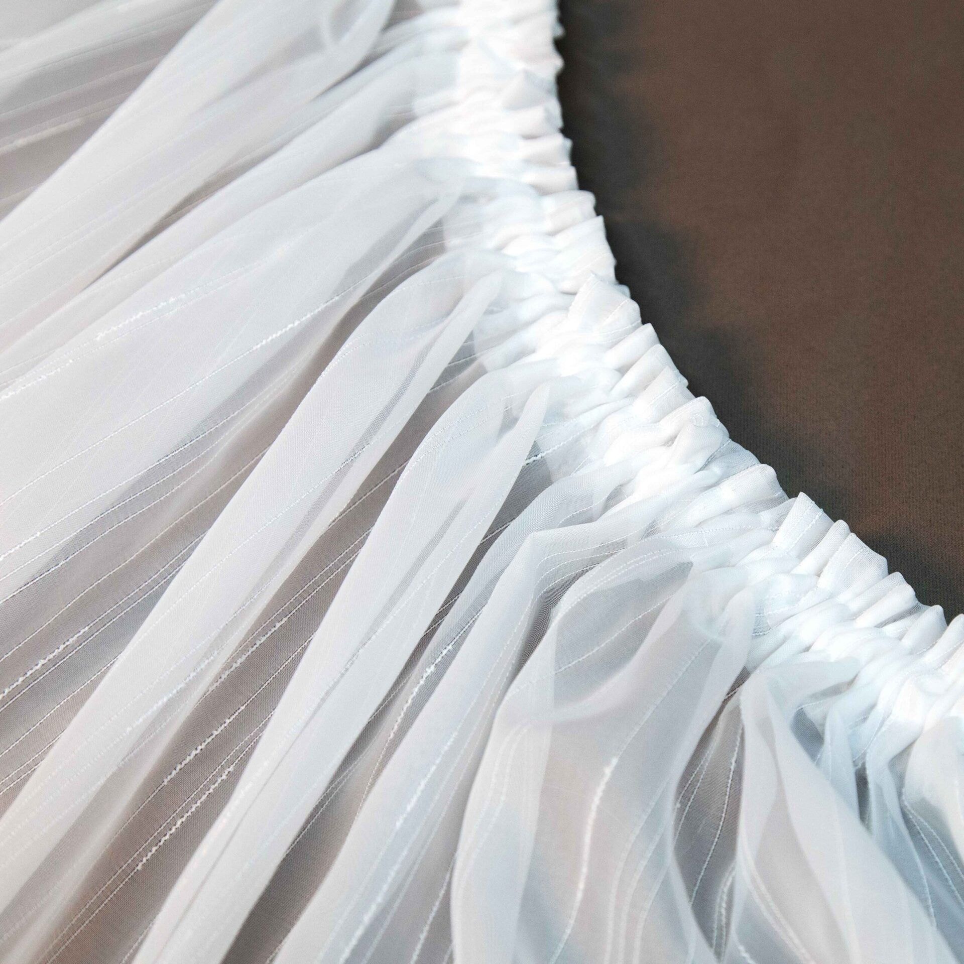 Gardine »Voile Streifen Weiß« | DecoHome 3