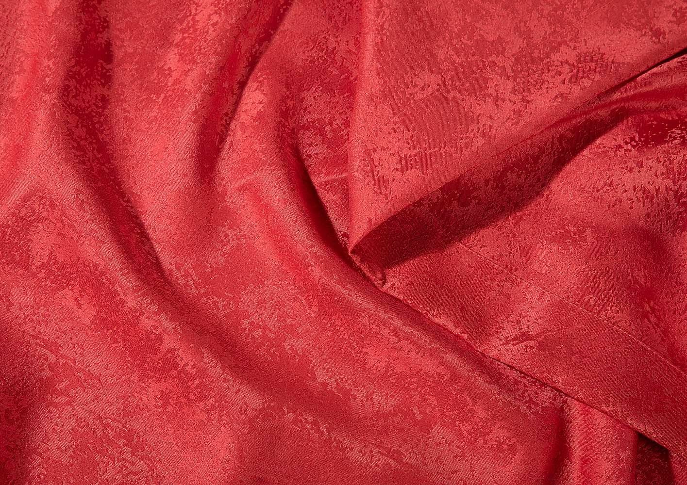 Vorhang »Brillant Meliert« Rot 3