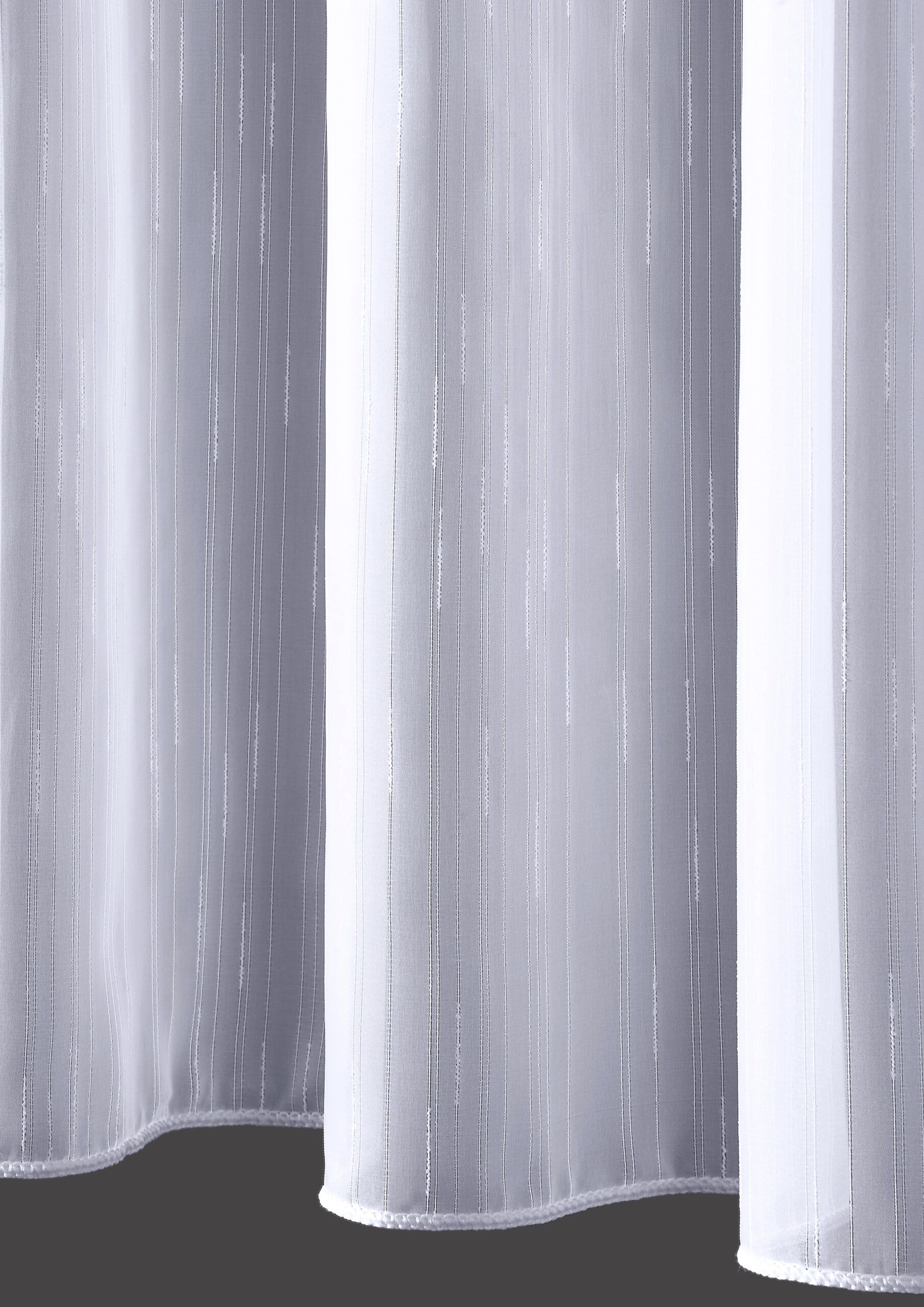 Gardine »Voile Streifen Weiß« | DecoHome 4
