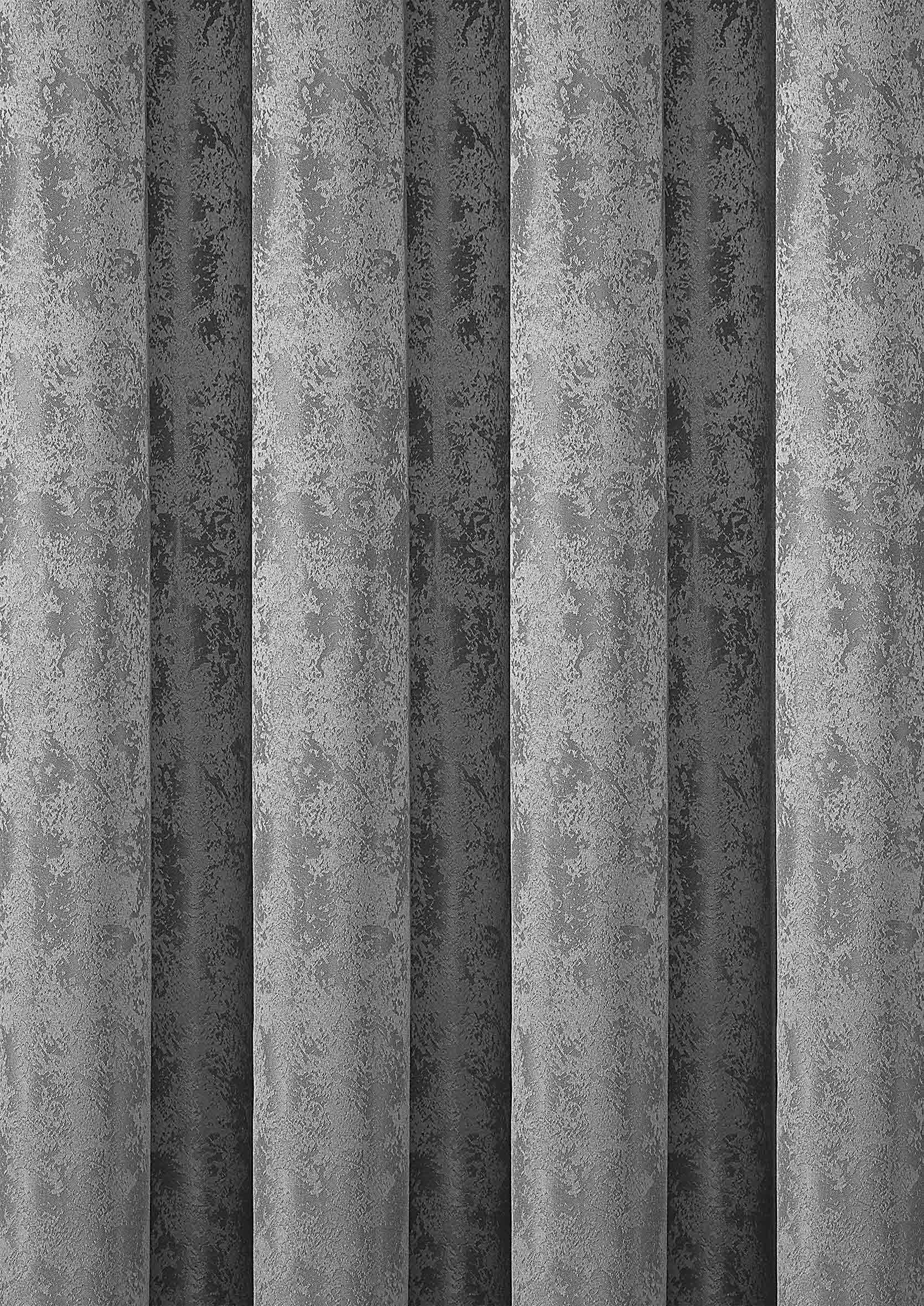 Vorhang »Brillant Meliert« Grau 2
