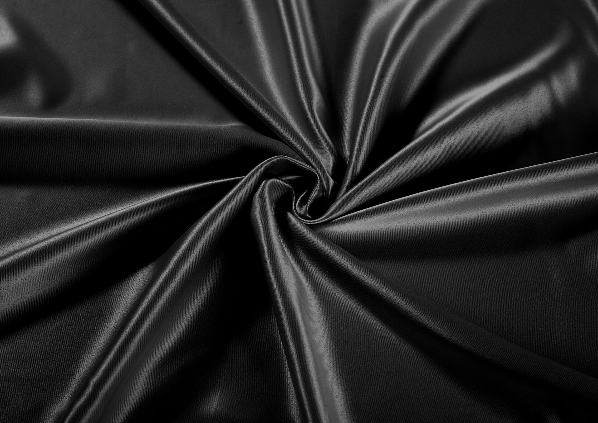 Vorhang »Blackout Satin« Schwarz 2