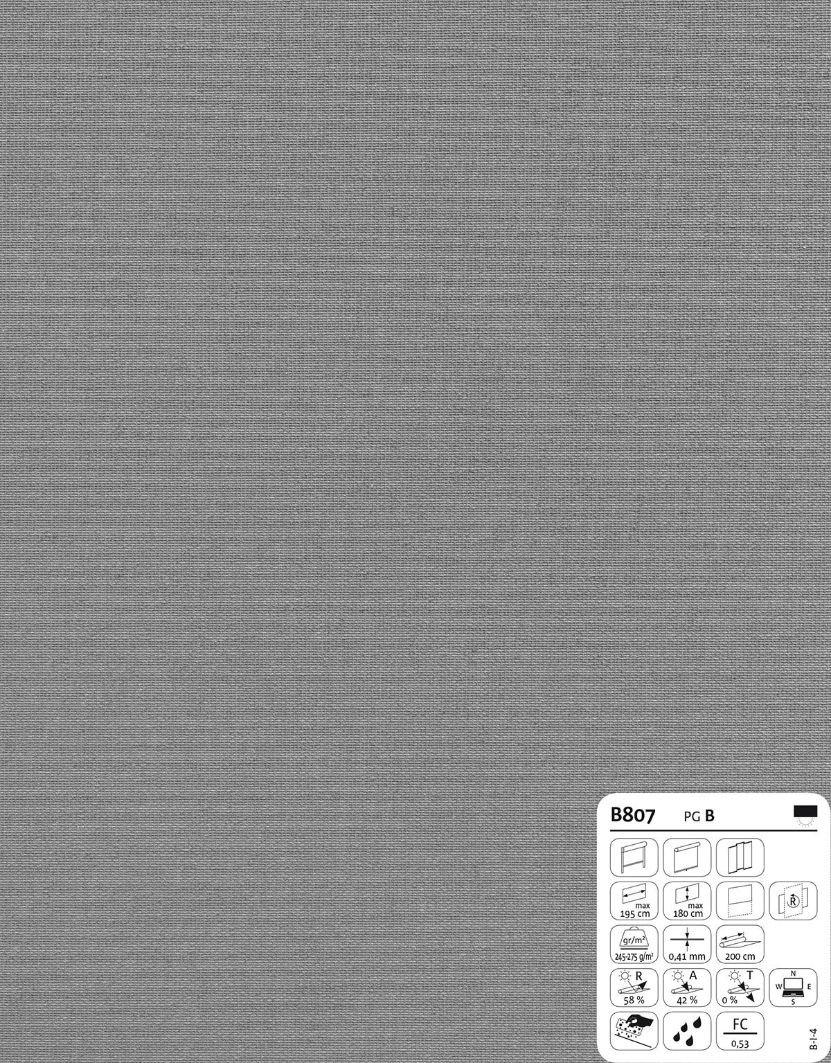Rollo »Basic« Salbeibeige 5