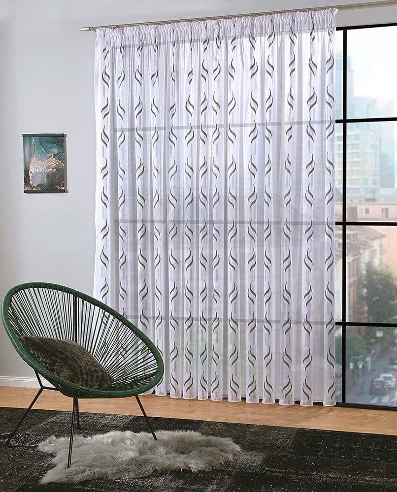 Gardine »Gloriosa« Grün| DecoHome