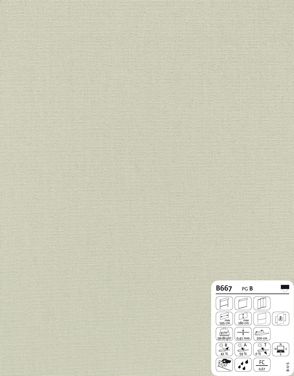 Rollo »Basic« Taupe-Braun 5