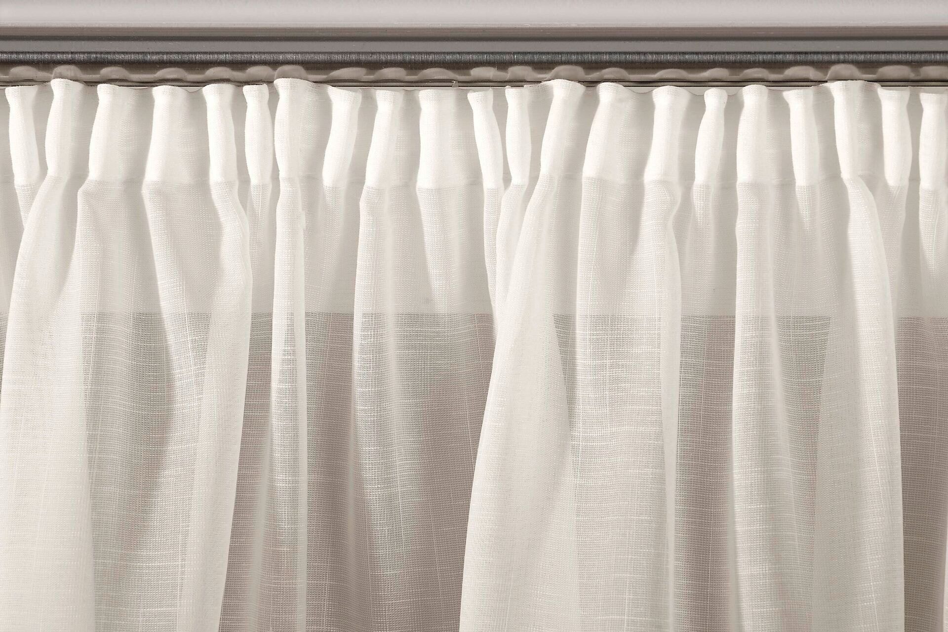 Gardine »Voile mit Effekt Creme« DecoHome 3