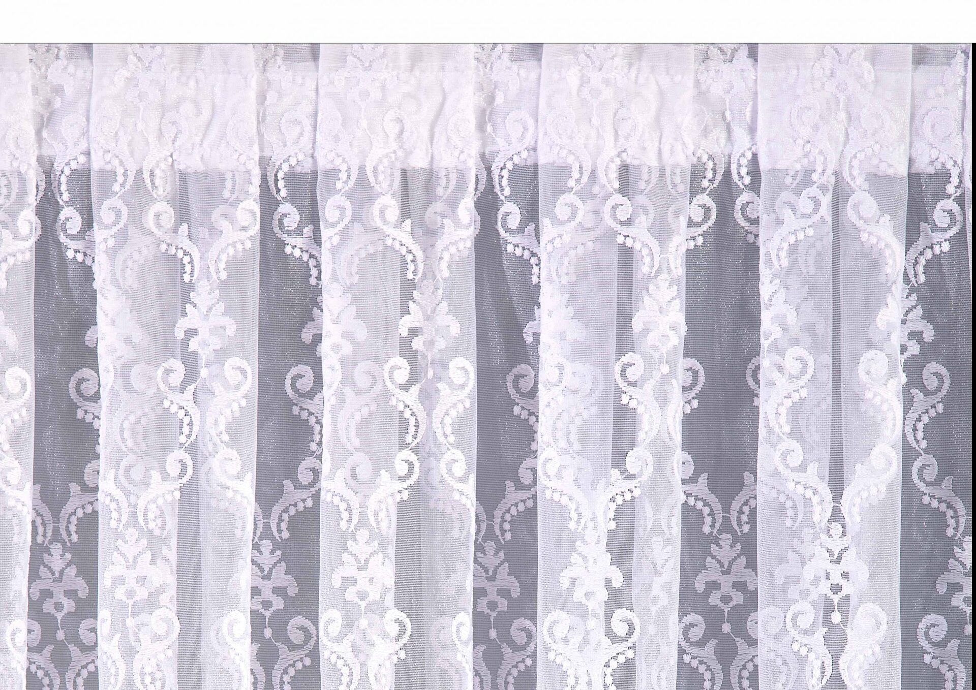 Gardine »Barack« Weiß | DecoHome 4