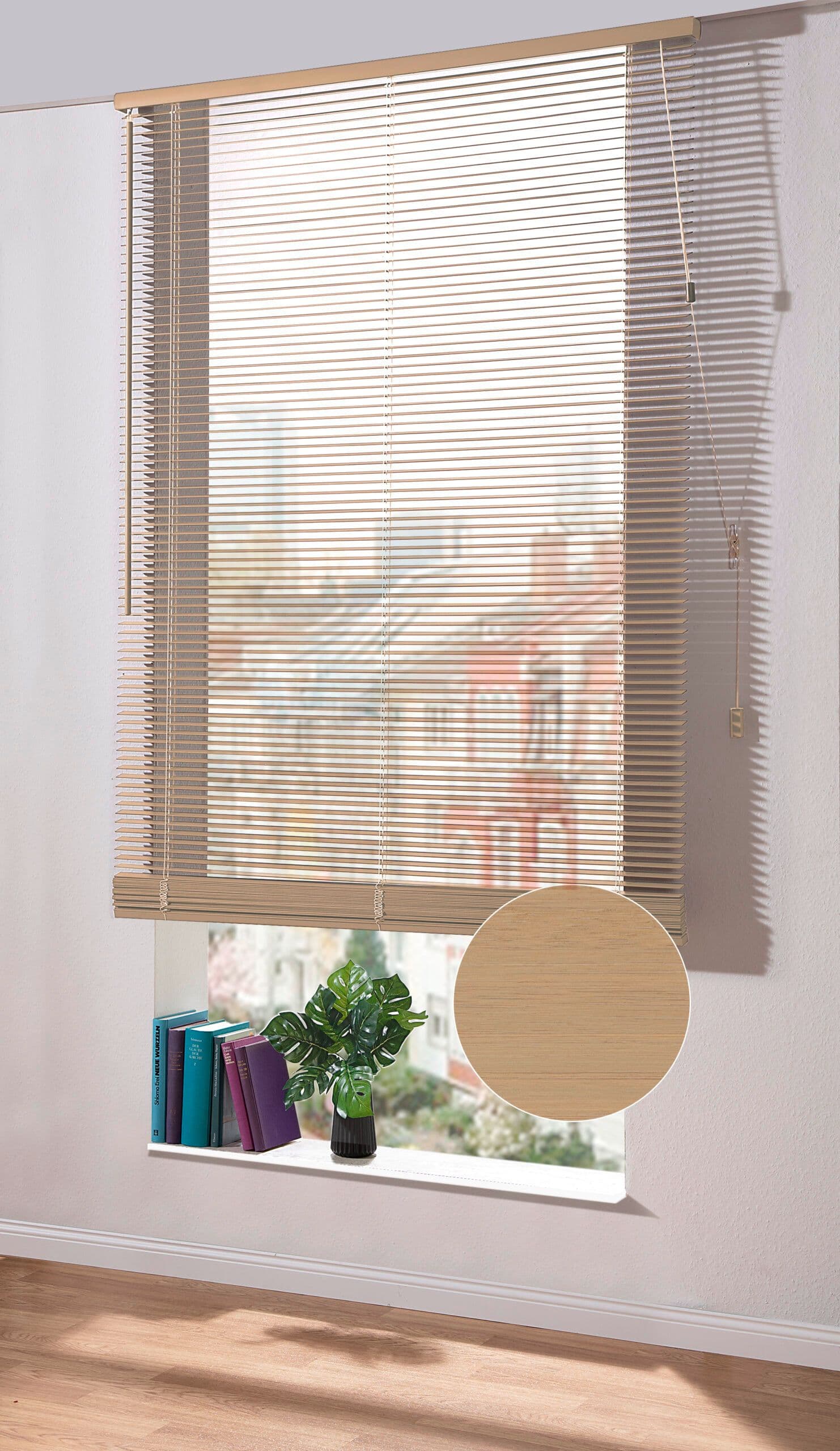 Holzjalousie »Bamboo« Braun
