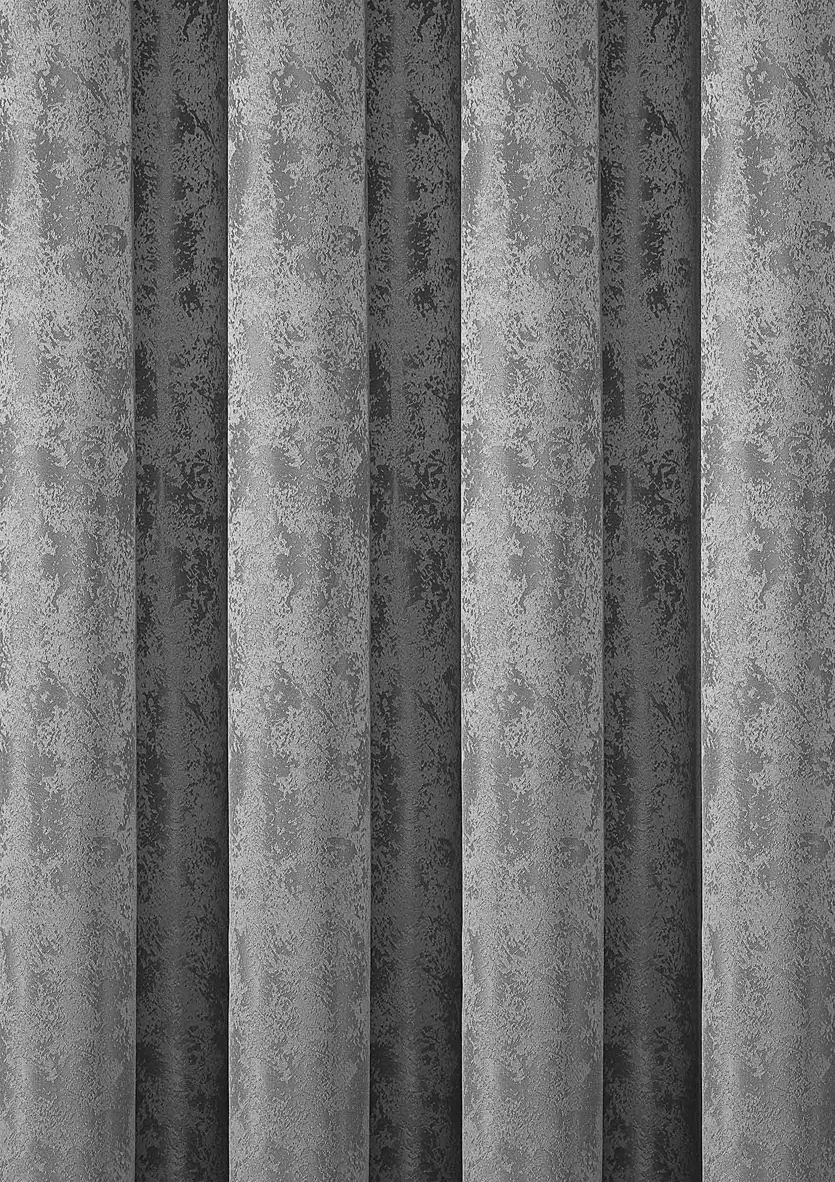Vorhang »Brillant Meliert« Grau 2