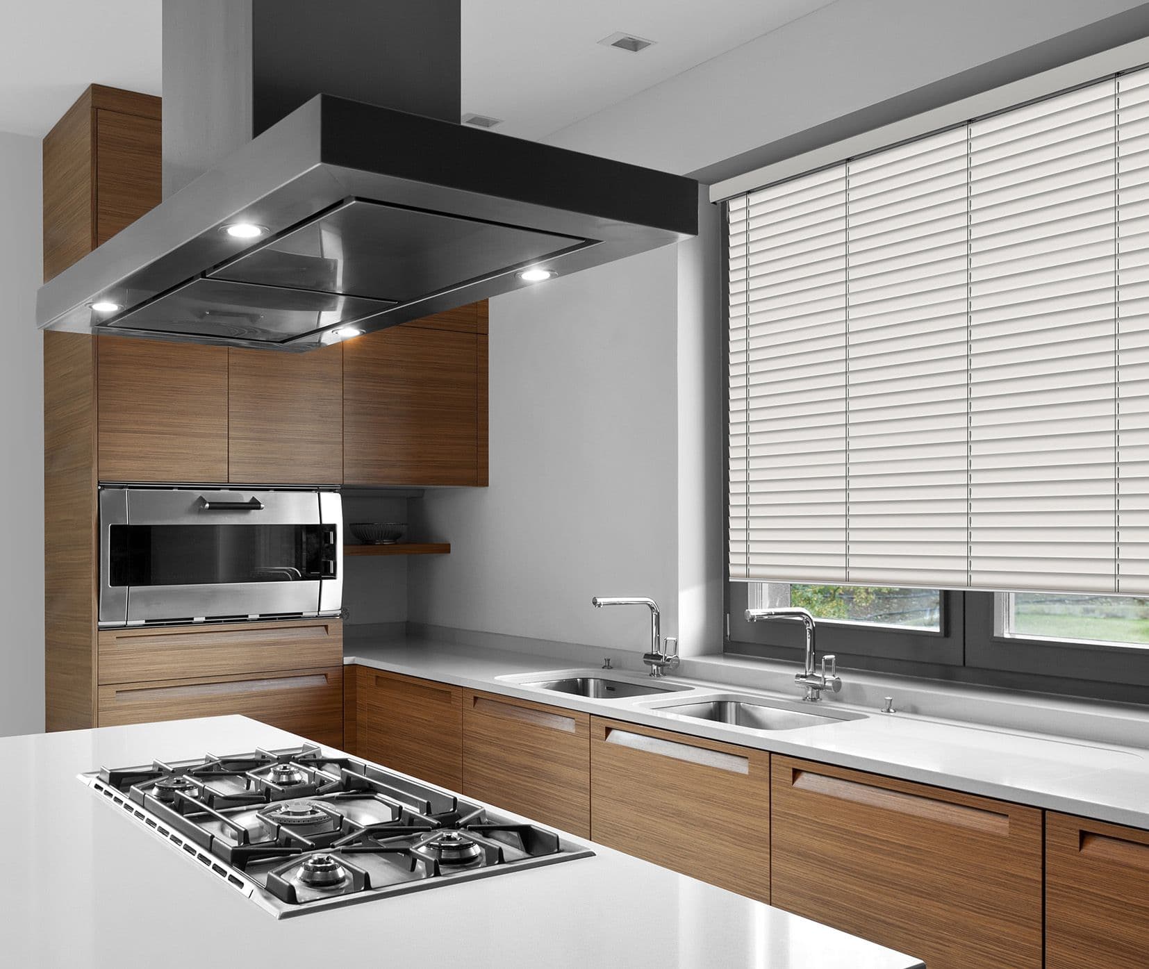 Holzjalousie »Modern« Beige 5